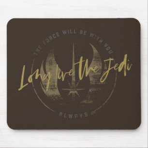 Obi-Wan Kenobi   "Long Live the Jedi" Insignia Mouse Pad