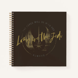Obi-Wan Kenobi "Long Live the Jedi" Insignia Notebook