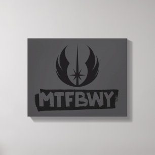 Obi-Wan Kenobi   May The Force Be With You Canvas Print