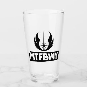 Obi-Wan Kenobi   May The Force Be With You Glass