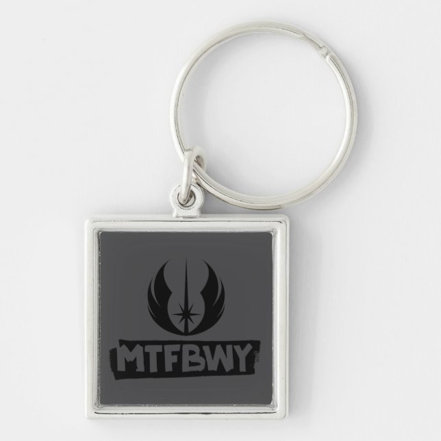 Obi-Wan Kenobi | May The Force Be With You Keychain (Front)