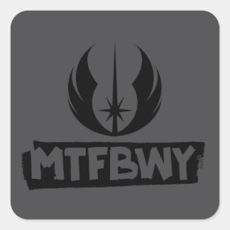 Obi-Wan Kenobi | May The Force Be With You Square Sticker