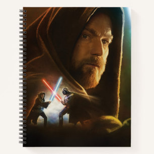 Obi-Wan Kenobi   Obi-Wan Duel Collage Notebook