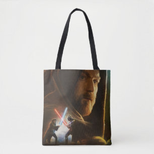 Obi-Wan Kenobi Obi-Wan Duel Collage Tote Bag
