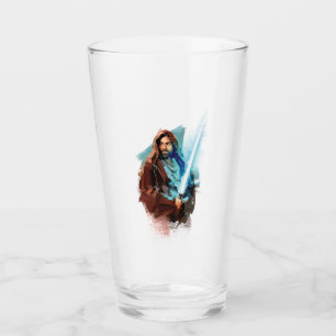 Obi-Wan Kenobi   Obi-Wan Painted Illustration Glass