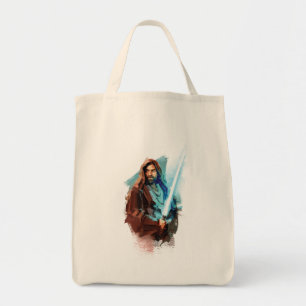 Obi-Wan Kenobi   Obi-Wan Painted Illustration Tote Bag
