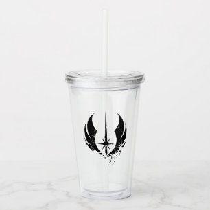 Obi-Wan Kenobi   Shattered Jedi Insignia Acrylic Tumbler