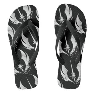Obi-Wan Kenobi   Shattered Jedi Insignia Flip Flops