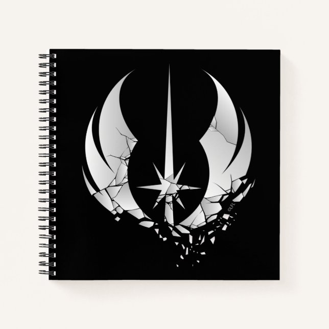 Obi-Wan Kenobi | Shattered Jedi Insignia Notebook (Front)