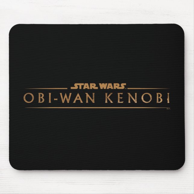 Obi-Wan Kenobi | Show Logo Mouse Pad (Front)