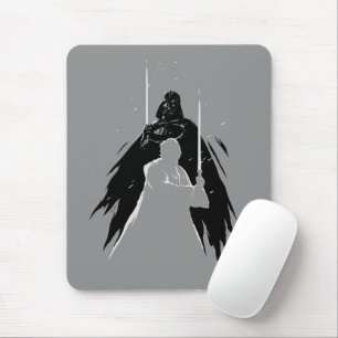 Obi-Wan Kenobi Vader & Obi-Wan Overalp Sketch Mouse Pad