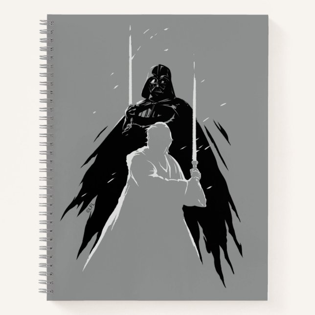 Obi-Wan Kenobi | Vader & Obi-Wan Overalp Sketch Notebook (Front)