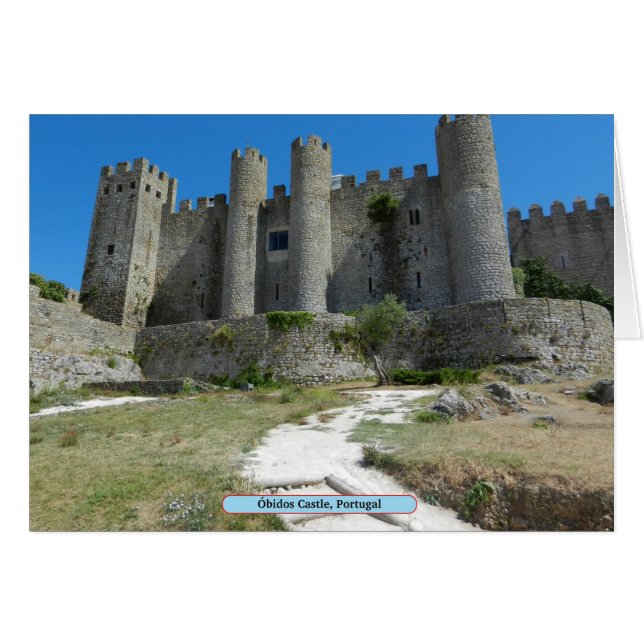 Óbidos Castle, Portugal (Front Horizontal)