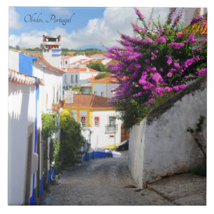 Obidos, Portugal Tile
