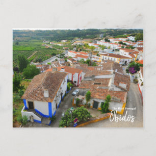 Obidos Village-The Real Portugal Postcard