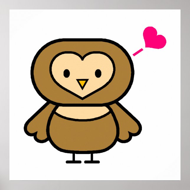 Obie Owl Poster (Front)