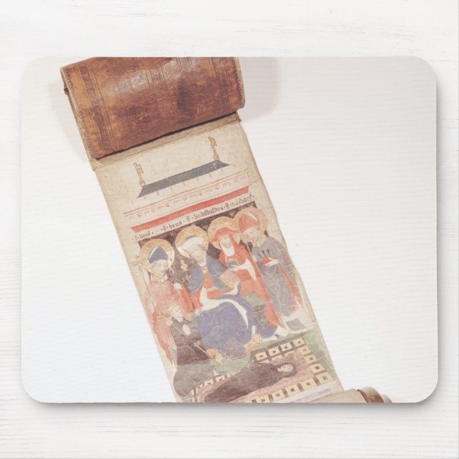 Obituary scroll, 1406 mouse pad (Front)