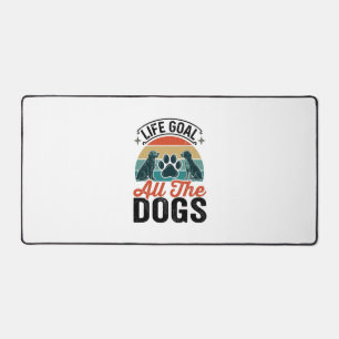 Objectif de vie Tous les chiens Conception vintage