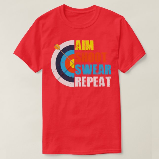 Objectif Tir Sweat Répéter Costume d'arc Archer Ca (Design devant)