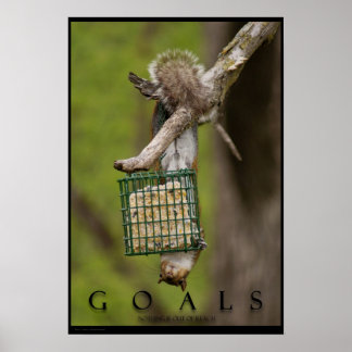 OBJECTIFS Inspiration Funny Squirrel Poster Imprim