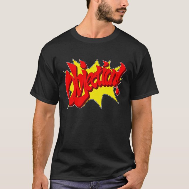 Objection Dark T-Shirt (Front)