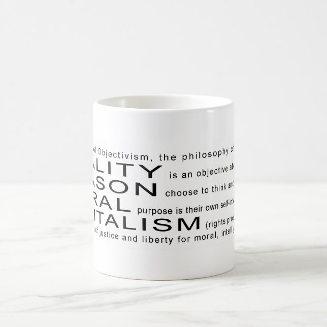 Objectivism Mug (Center)