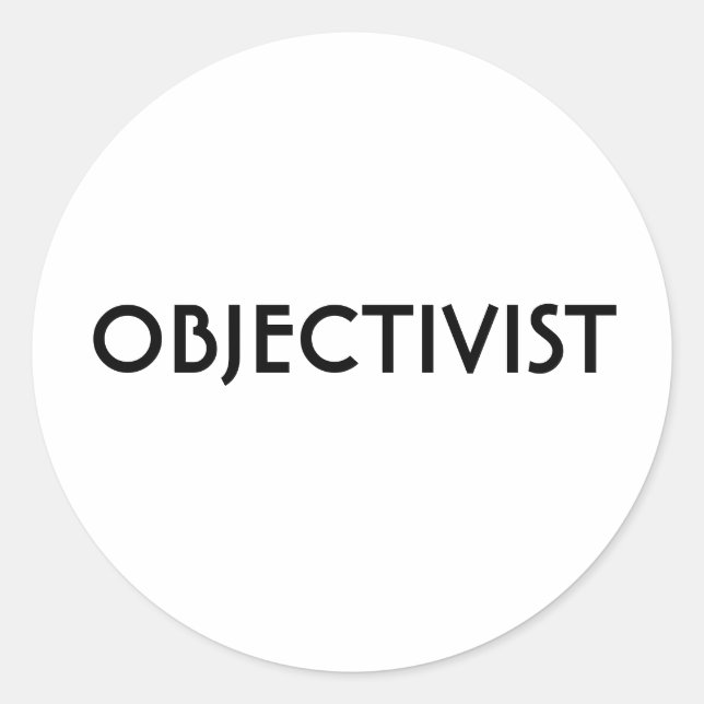 Objectivist stickers (Front)