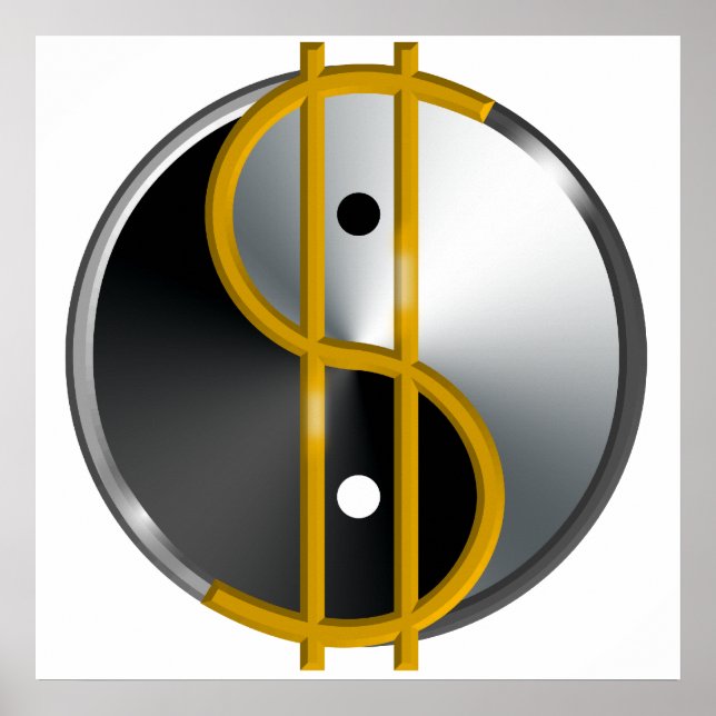 Objectivist Yin/Yang poster (Front)