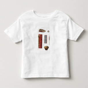Objects belonging to Canadian Indians (colour engr Toddler T-shirt