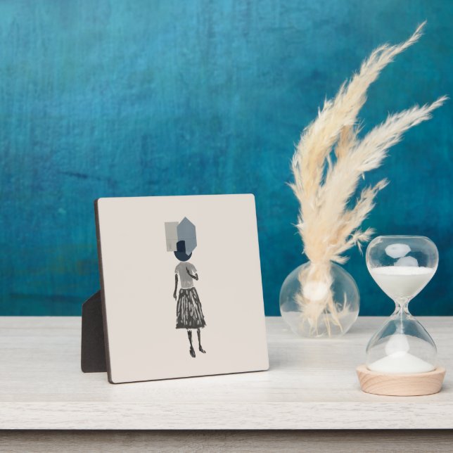 objet_14_une femme_1 plaque (Insitu)