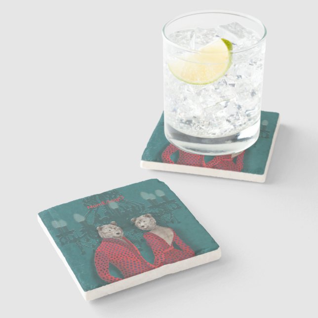 objet_20_une femme, un homme_2 stone coaster (Side)