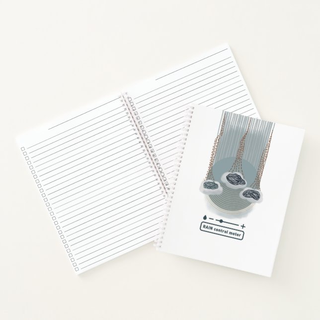 objet_2_rain carnet de contrôle en spirale (Intérieur)