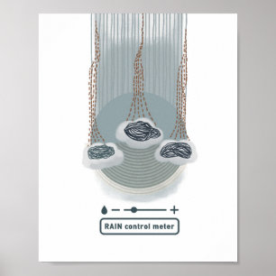 objet_2_rain control metre matte poster