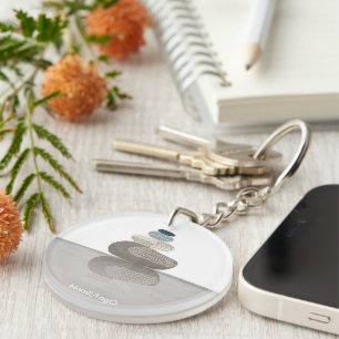 objet_7_layer acrylic keychain