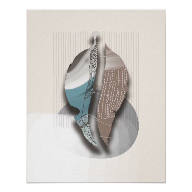 objet_8_autumn leaves_1 glossy poster (Front)