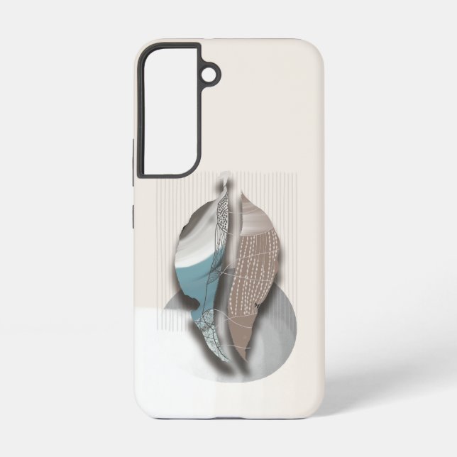 objet_8_autumn leaves_1 samsung galaxy s22 case (Back)