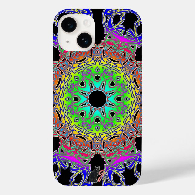 Objet d’art Spectra Glyph Case-Mate iPhone Case (Back)