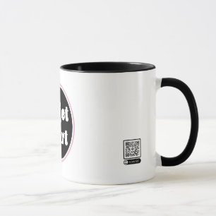 Objet D'Art Logo: Scannable QR Code Mug