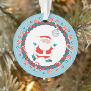 Objet de Noël de volley-ball