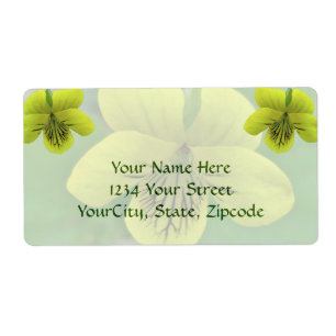 Objets de coordination de violette jaune sauvage