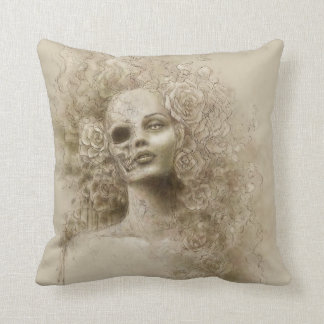 Oblivion Macabre Fantasy Art Pillow