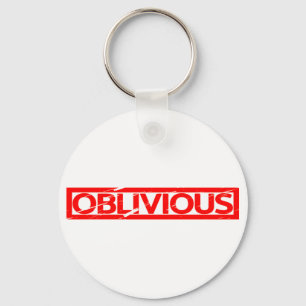 Oblivious Stamp Keychain