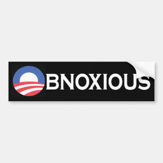 Obnoxious Bumper Sticker