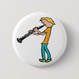 Oboe 2 Inch Round Button