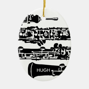 Oboe Christmas Ornament