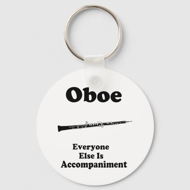 Oboe Gift Keychain (Front)