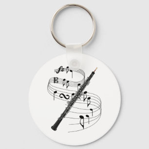 Oboe Keychain