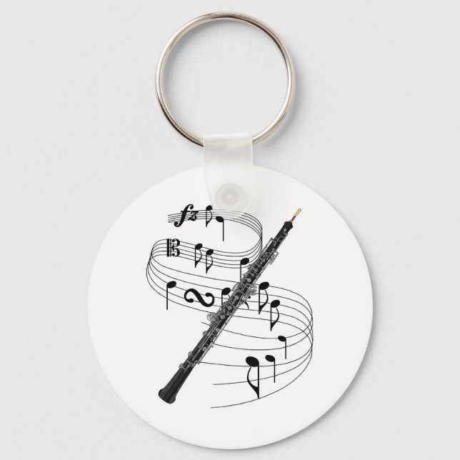 Oboe Keychain (Front)