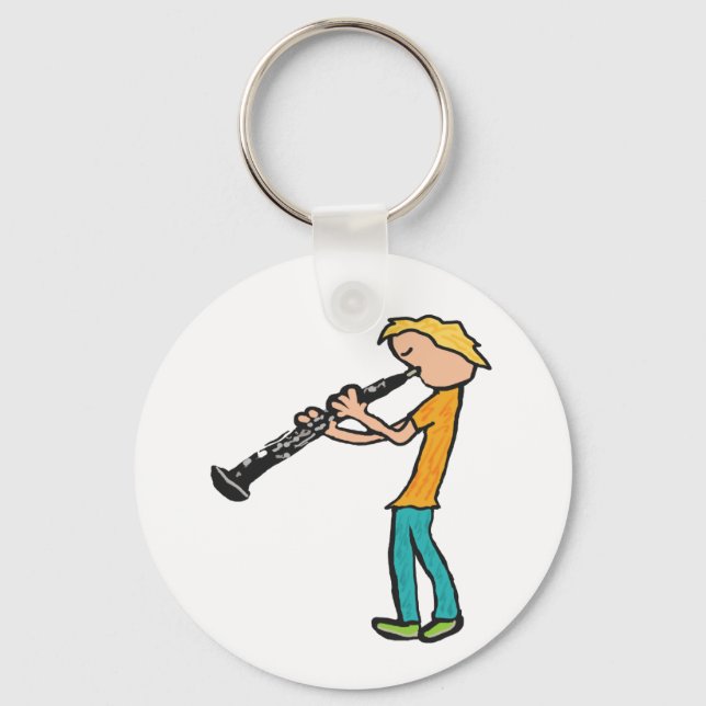 Oboe Keychain (Front)