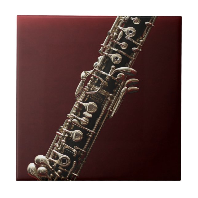 Oboe musical instrument tile (Front)